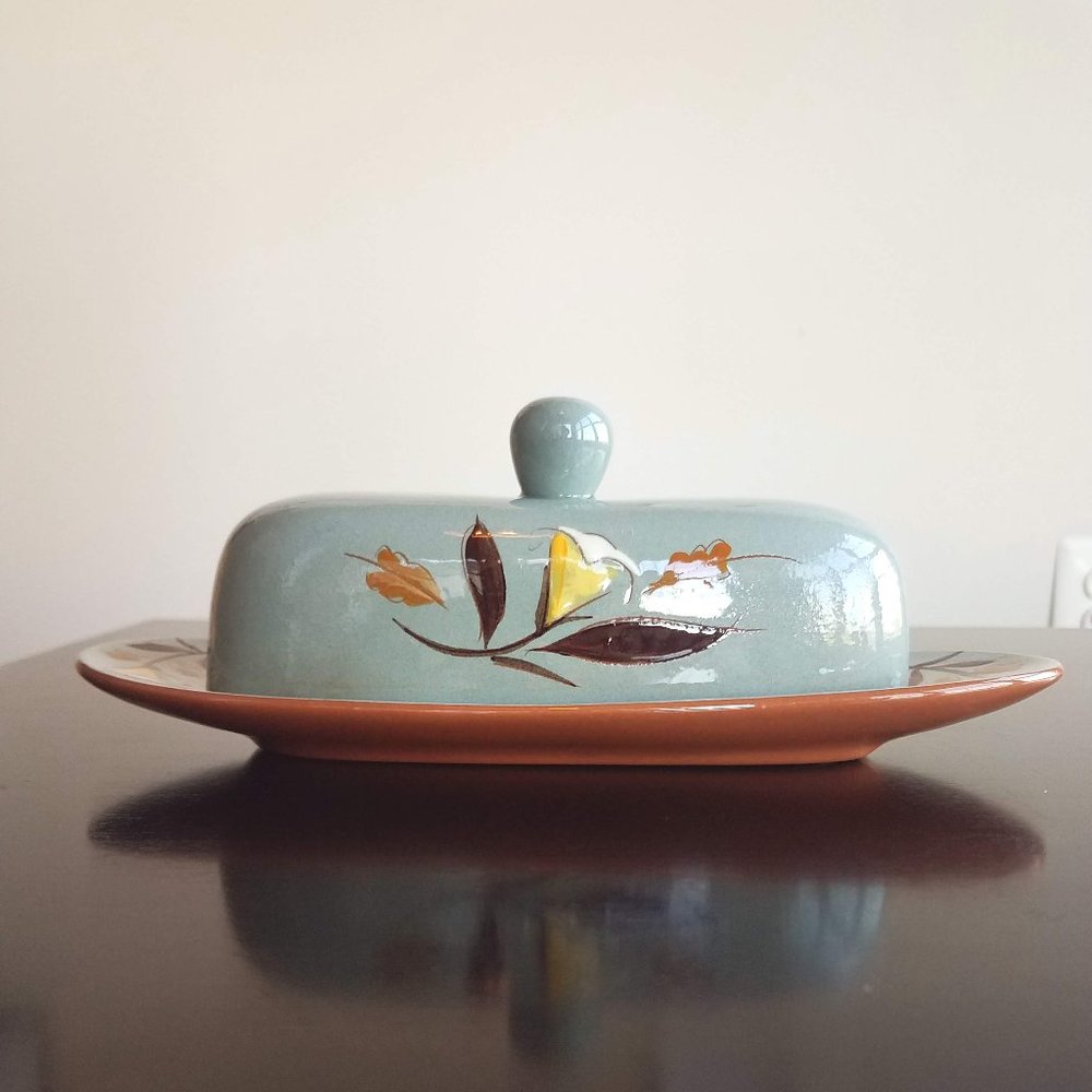 Vintage Stangl "Golden Harvest" Butter Dish